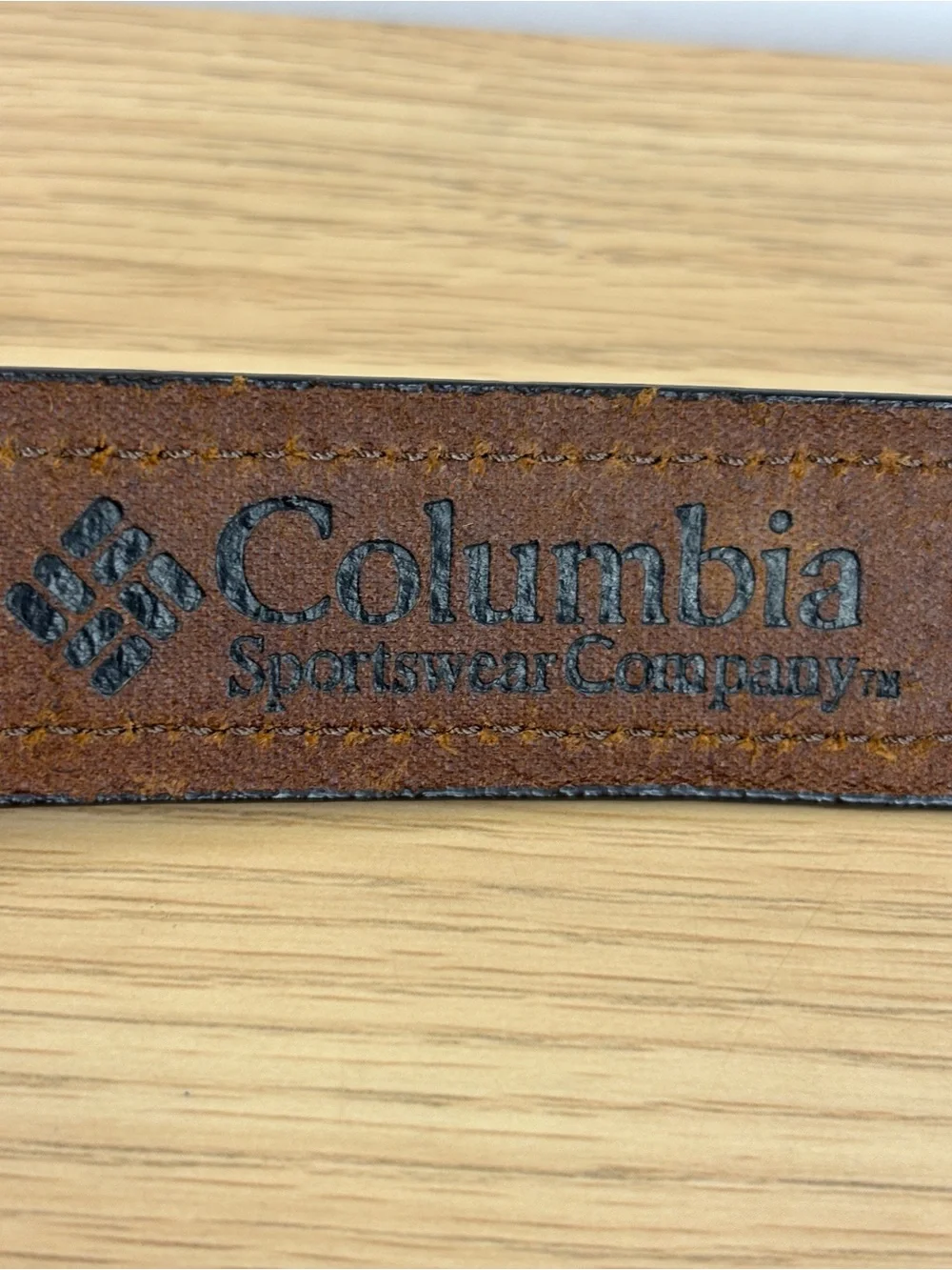 VTG Columbia Sportswear Colorful Southwestern/Aztec Woven Textile Inlay Belt